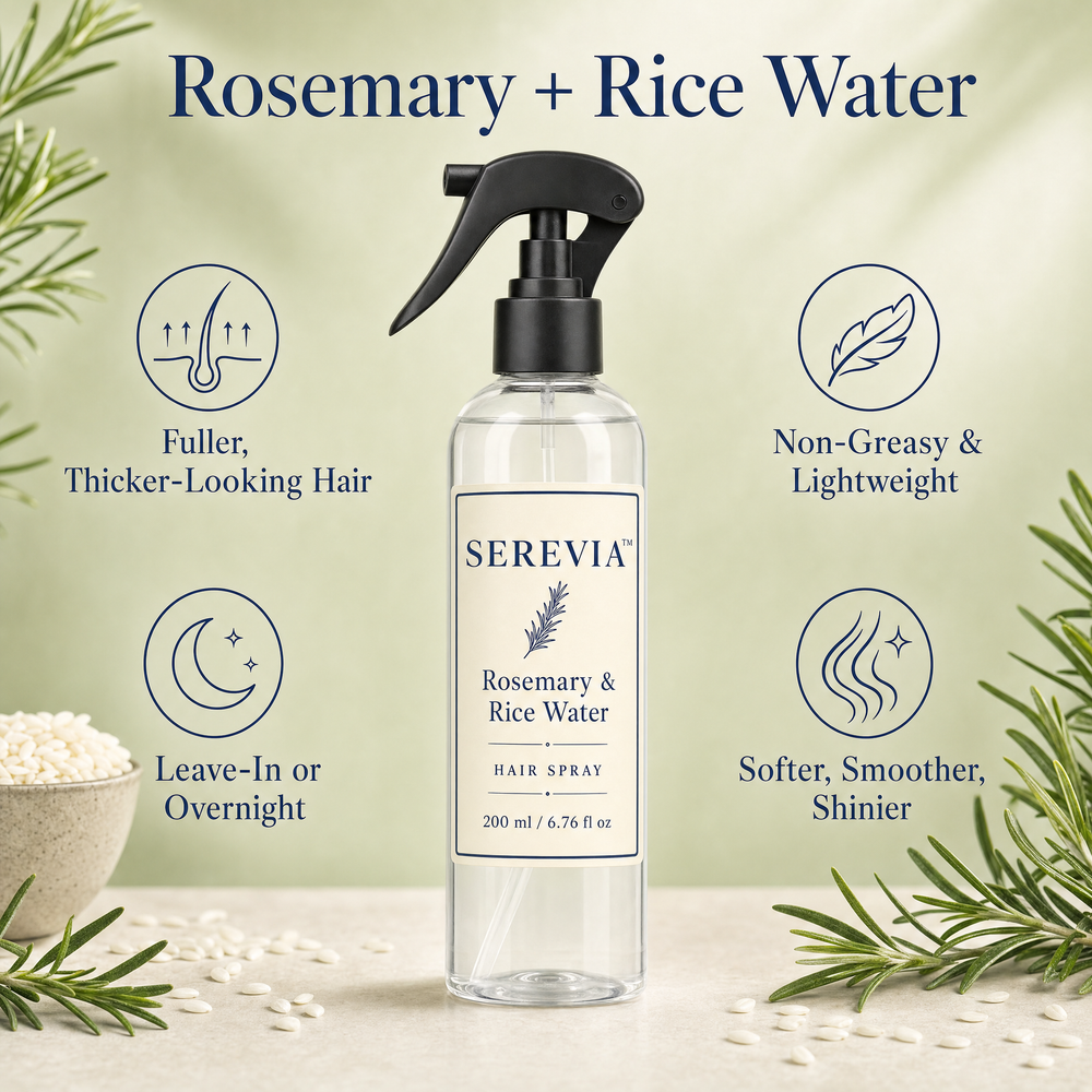 Rosemary + Rice Water benefits