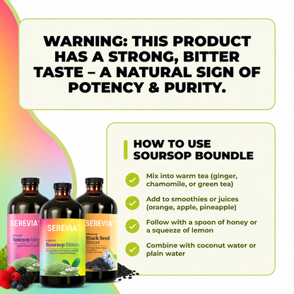 Serevia™ Soursop Bitters Bundle