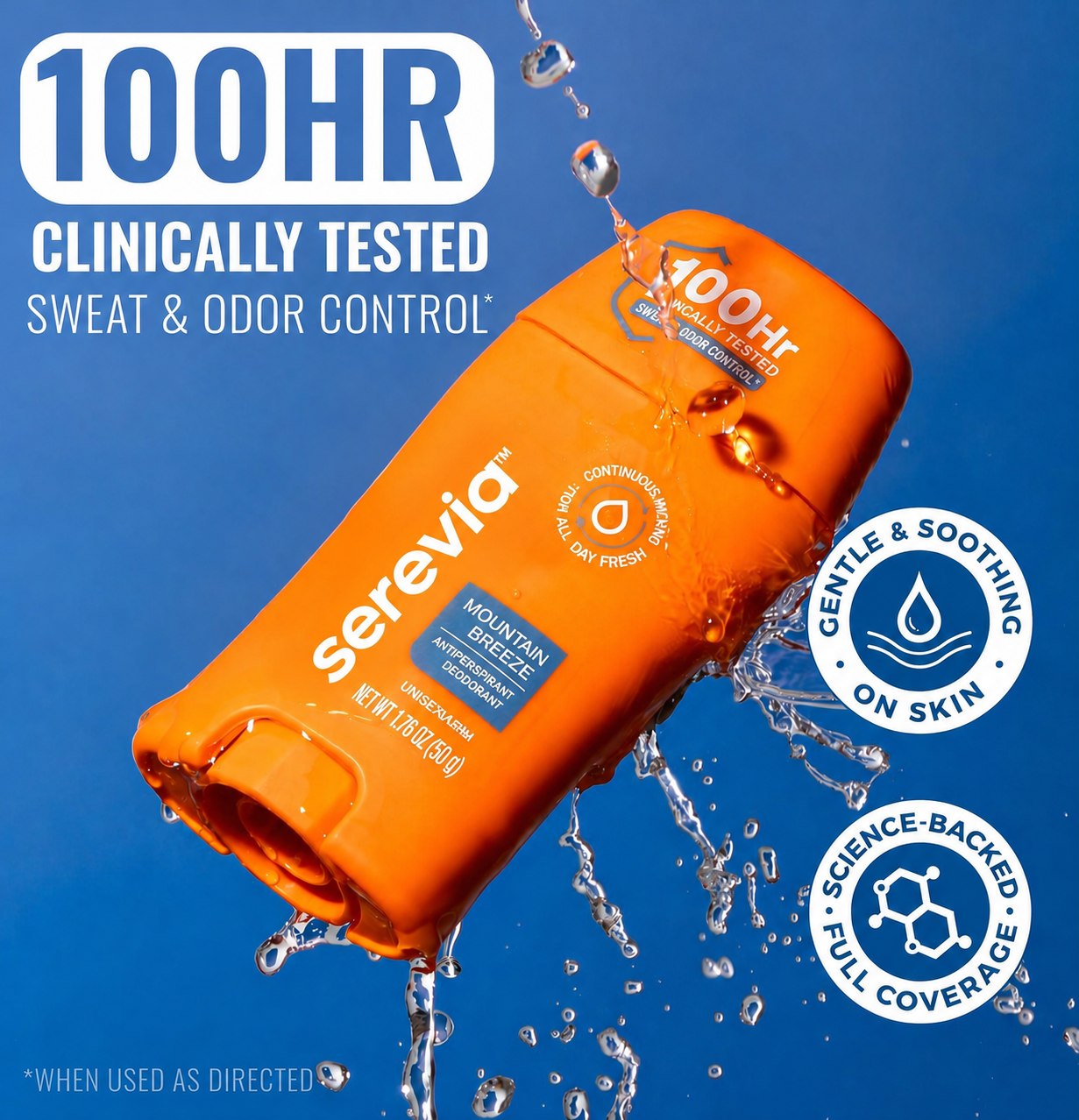 Serevia™ Antiperspirant Deodorant